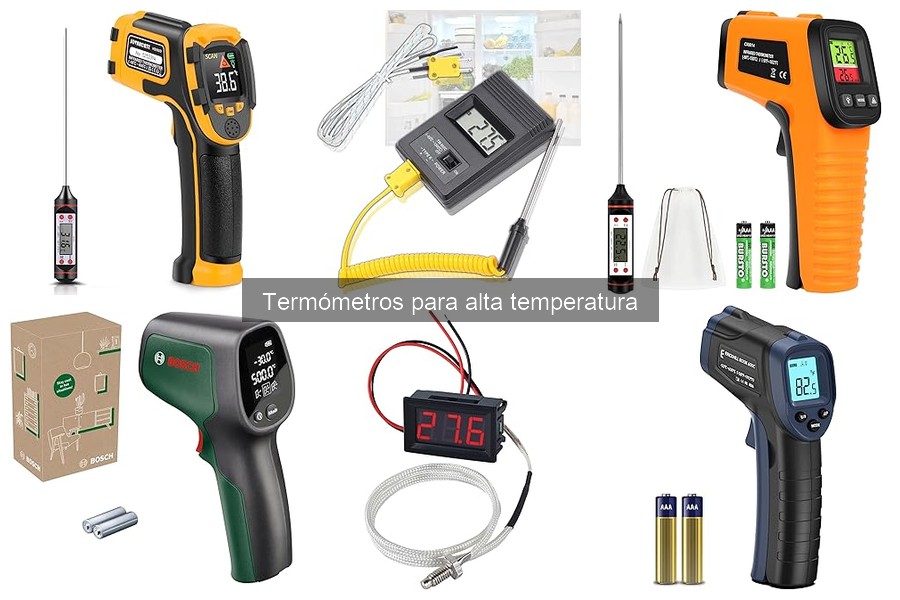 Comparativa de los Mejores Termómetros para Alta Temperatura