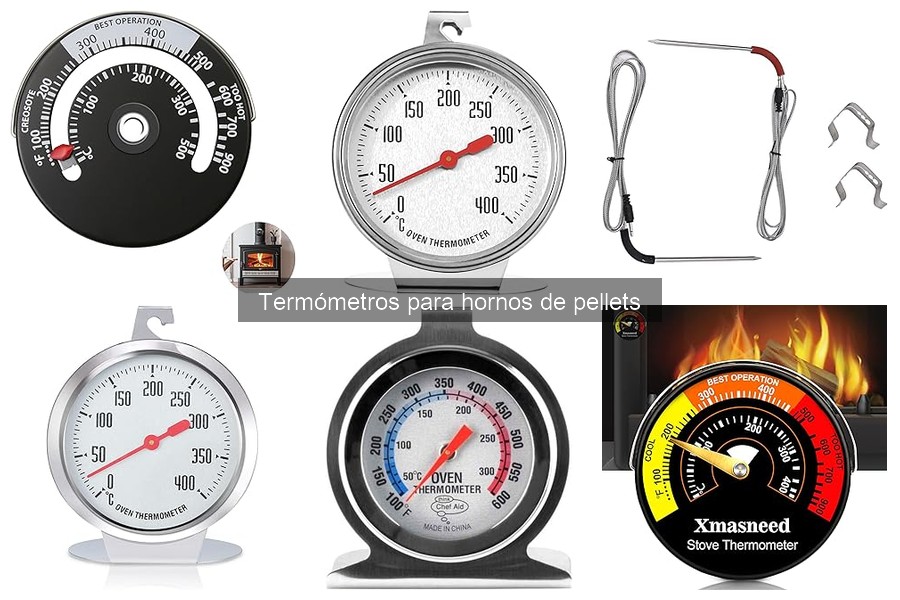 Comparativa de los mejores termómetros para hornos de pellets