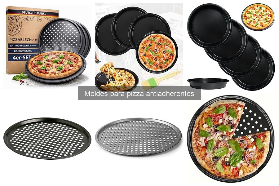 Comparativa de Moldes para Pizza: Antiadherentes vs Otros