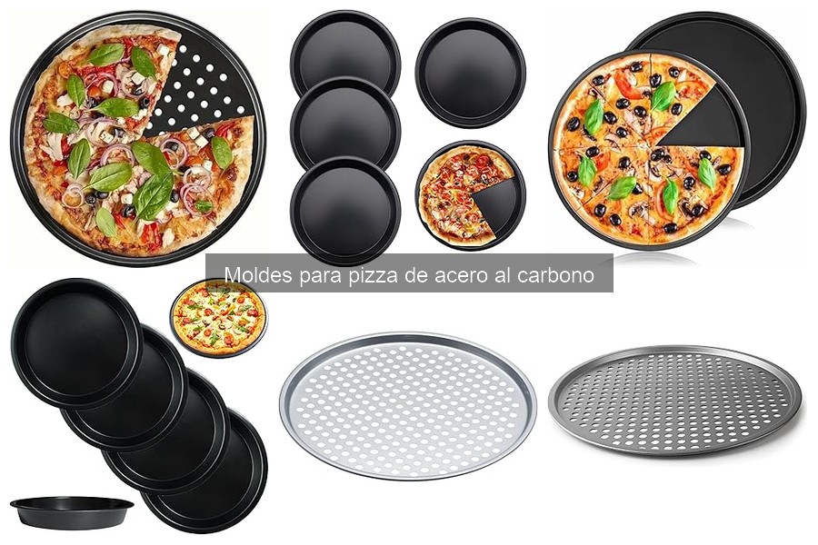 Comparativa de moldes para pizza de acero al carbono vs. otros materiales