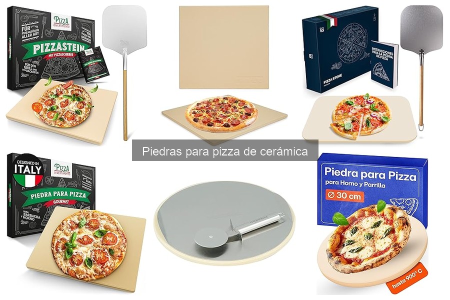 Comparativa de piedras para pizza de cerámica: ¡elige la mejor!