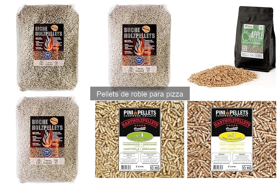 Comparativa de precios de pellets de roble para pizza
