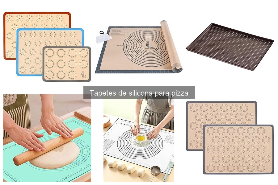 Comparativa de tapetes de silicona y otros materiales para pizza