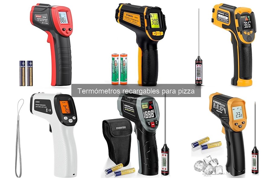 Comparativa de Termómetros Recargables y Analógicos para Pizza