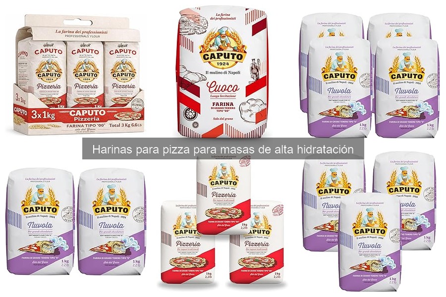 Comparativa entre harinas de trigo y harinas alternatives para pizza