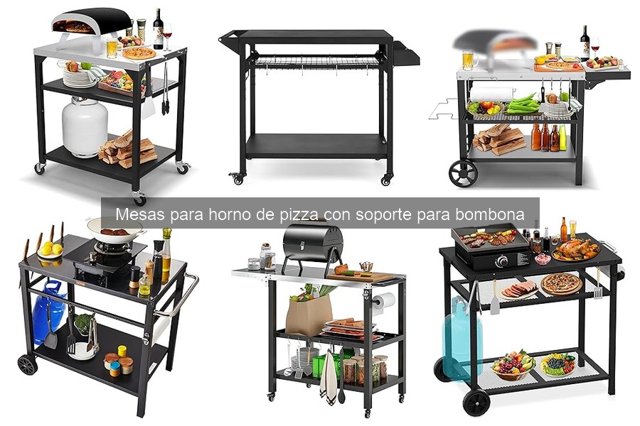Comparativa entre mesas para horno de pizza y mesas convencionales