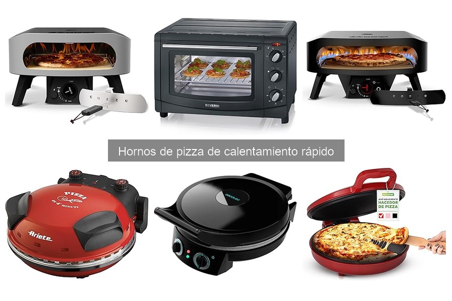 Comparativa: Hornos de Pizza de Calentamiento Rápido vs. Convencionales