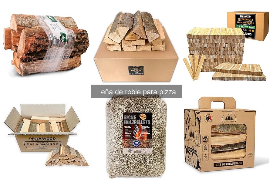 Comparativa: Leña de roble vs. otras maderas para pizza
