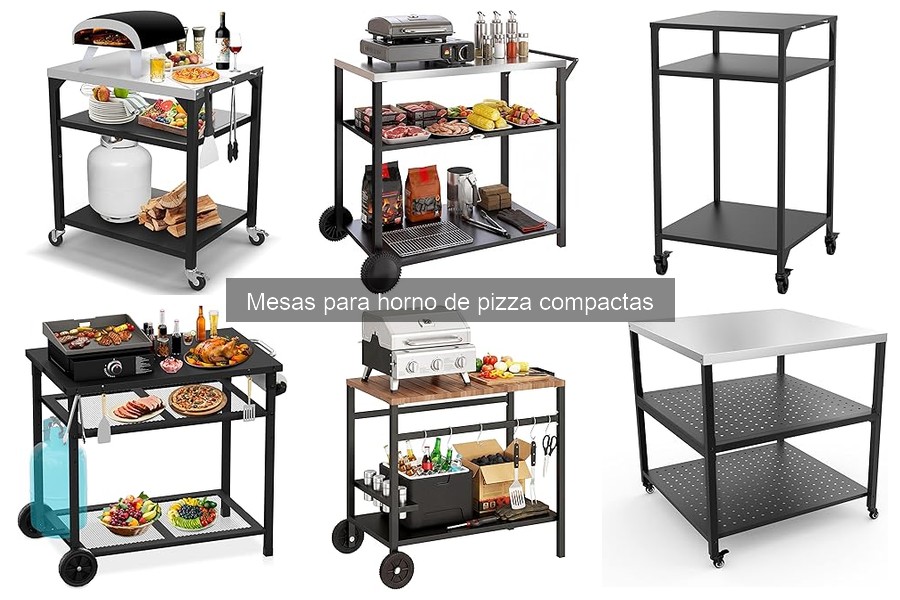 Comparativa: Mesas Compactas vs. Mesas Tradicionales para Horno de Pizza