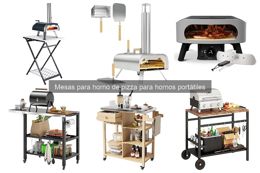 Comparativa: Mesas de Acero Inoxidable vs. Madera para Hornos de Pizza
