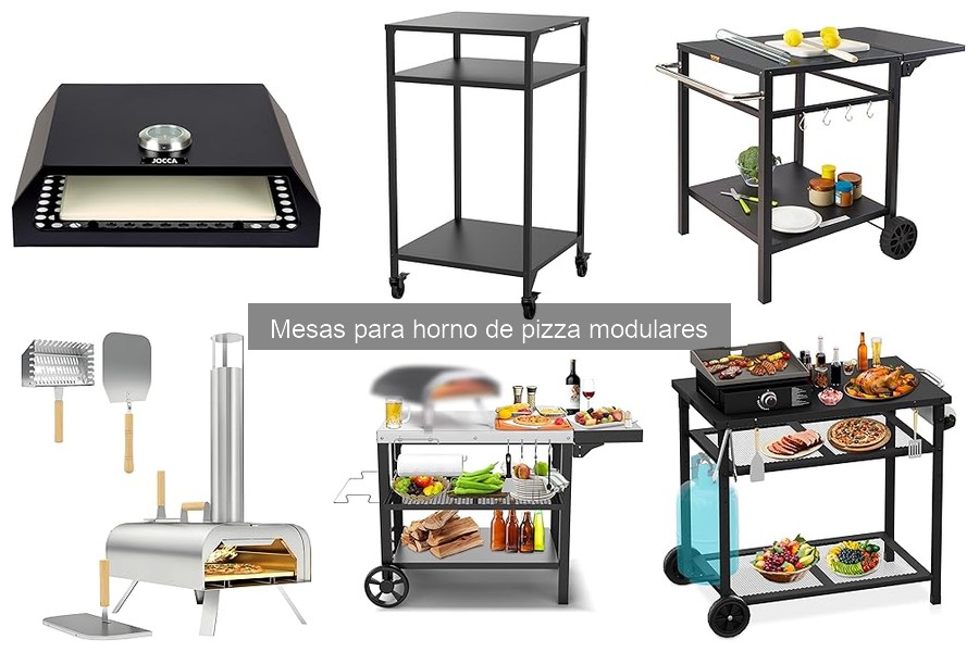 Comparativa: Mesas de Madera vs. Metal para Hornos de Pizza