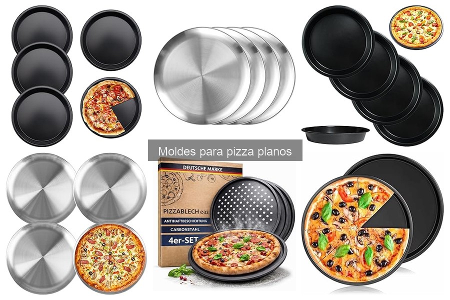 Comparativa: Moldes para Pizza Planos vs. Otros Tipos