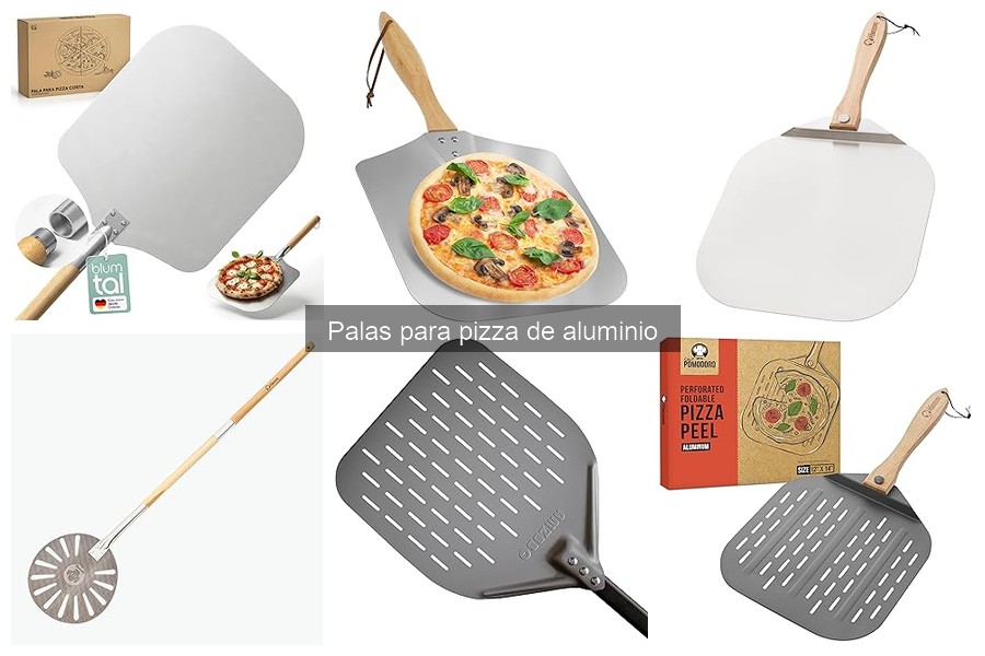 Comparativa: Palas de aluminio vs. madera para pizza