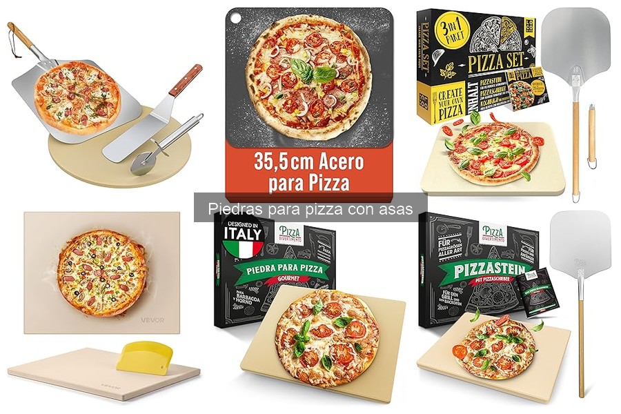 Comparativa: Piedras para Pizza con Asas vs. Sin Asas