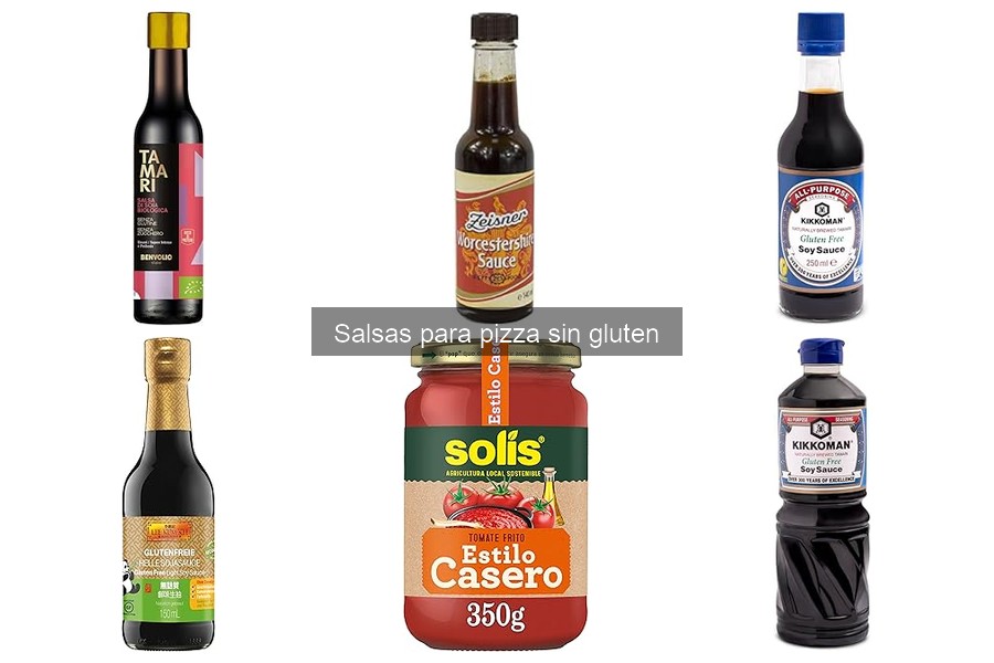 Comparativa: Salsas para pizza sin gluten vs tradicionales