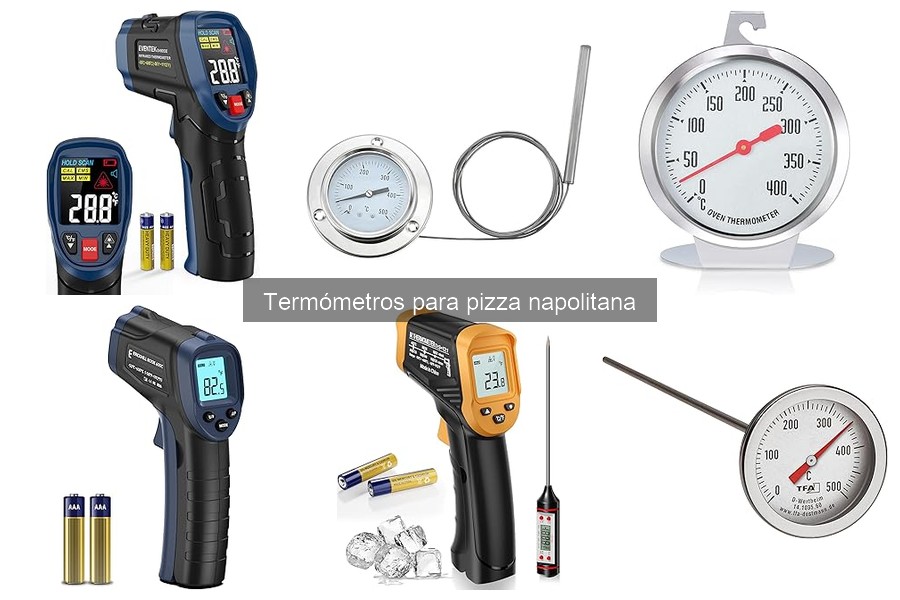 Comparativa: Termómetros de infrarrojos vs. de sonda para pizza