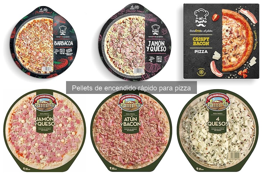 Compra pellets de encendido rápido para pizza al mejor precio
