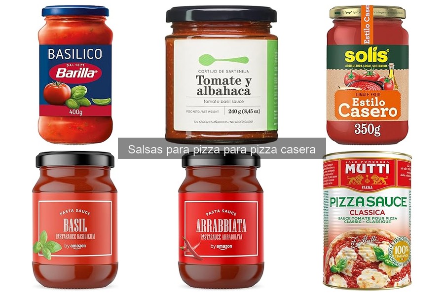 Consejos para Almacenar Salsas para Pizza Casera