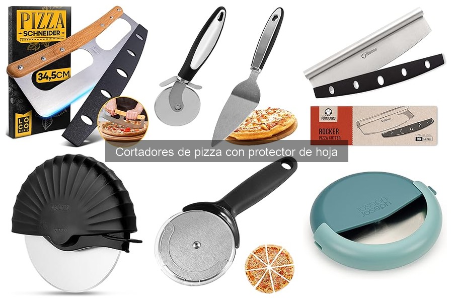 Cortadores de pizza con protector de hoja: ¿qué son y beneficios?