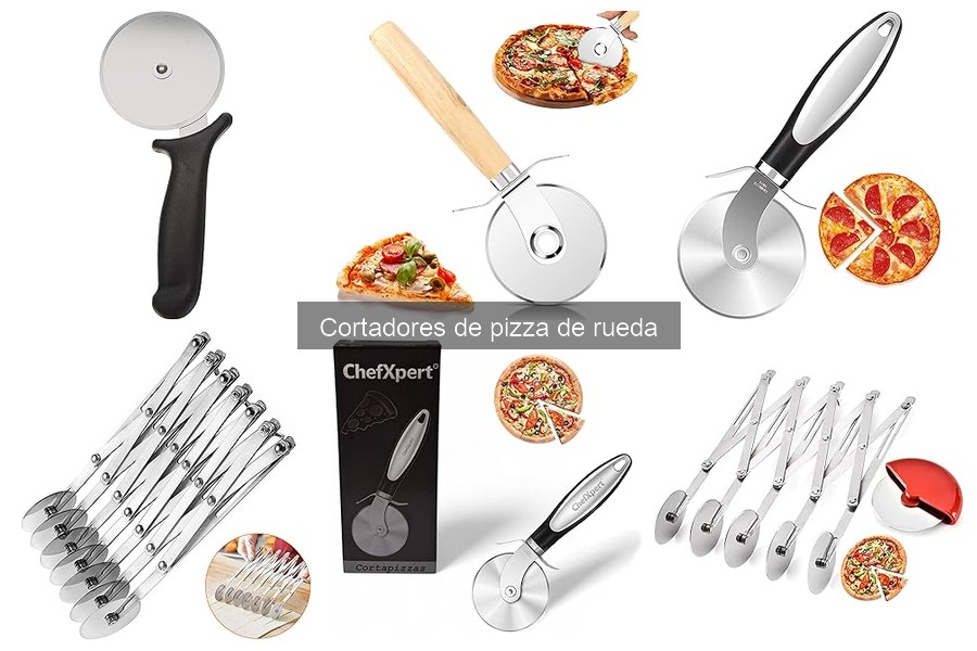 Cortadores de pizza de rueda: diseños innovadores y únicos