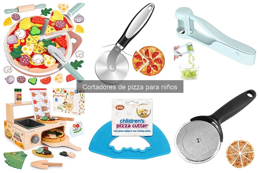 Cortadores de pizza para niños: diversión y personajes