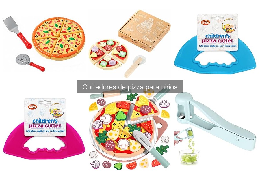 Cortadores de pizza para niños: seguridad y diversión