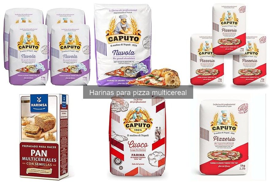 ¿Cuál es la mejor harina multicereal para pizza casera?