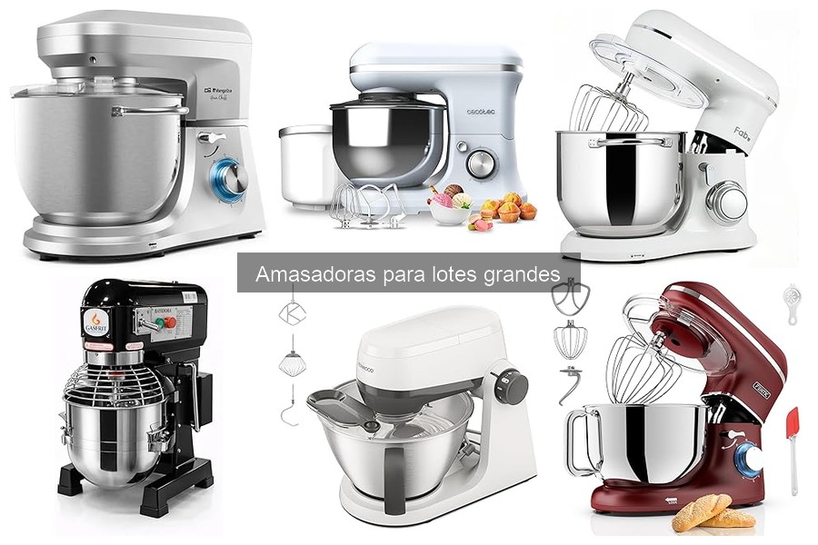 ¿Cuánto cuesta una amasadora para lotes grandes? Precios 2023