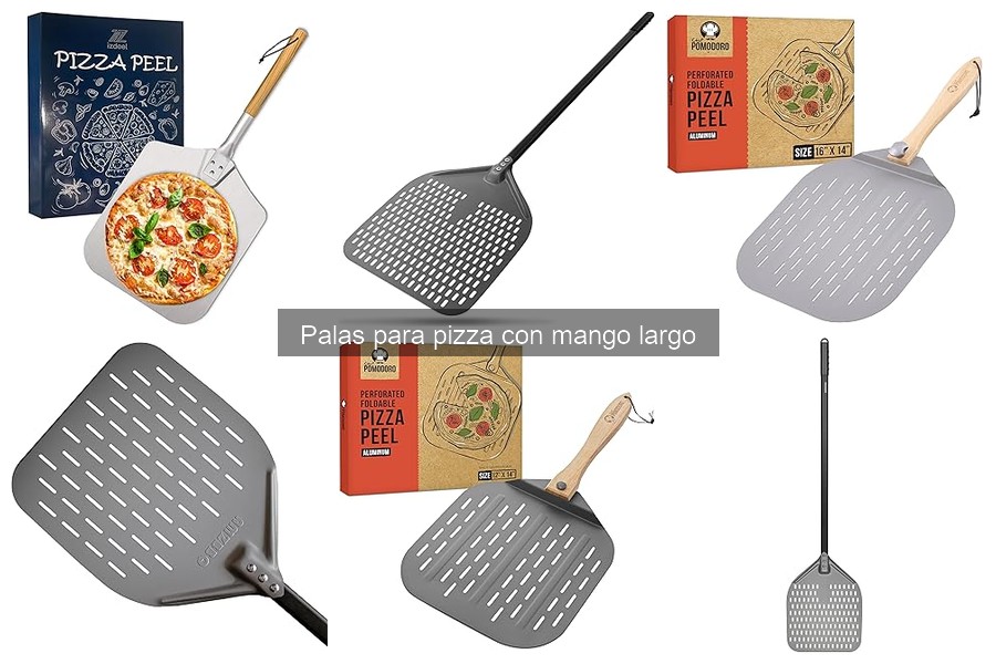 ¿Cuánto cuesta una pala para pizza con mango largo?