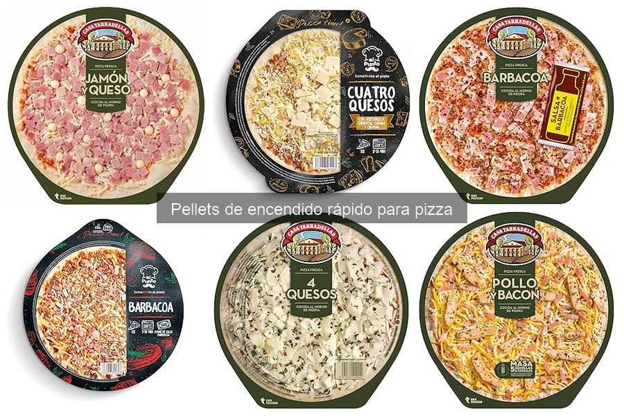 ¿Cuánto tardan en encender los pellets de pizza rápido?