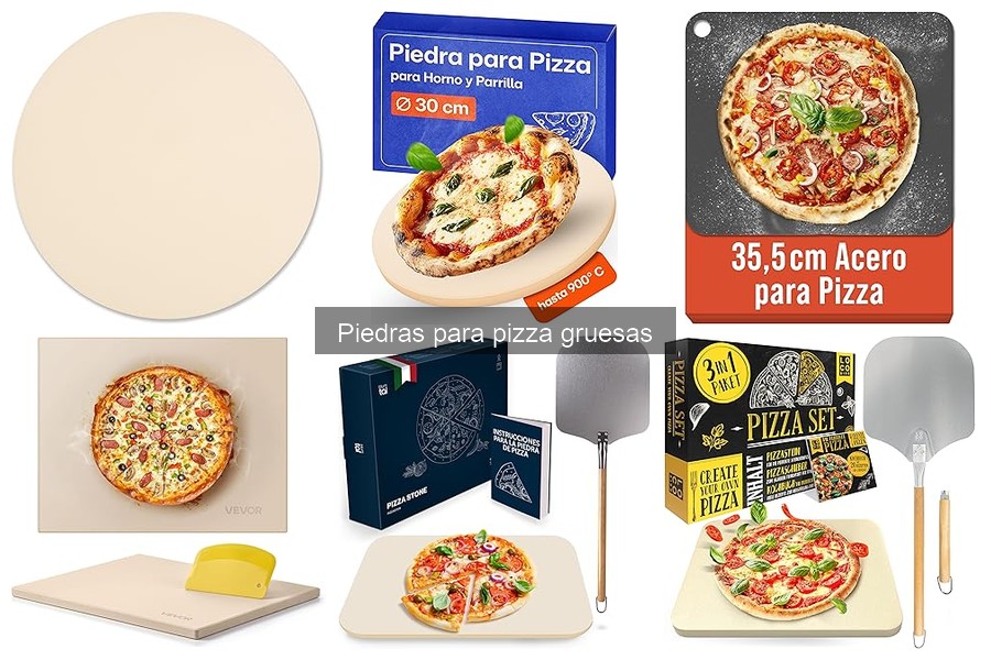 Descubre qué es una piedra para pizza gruesa y su utilidad
