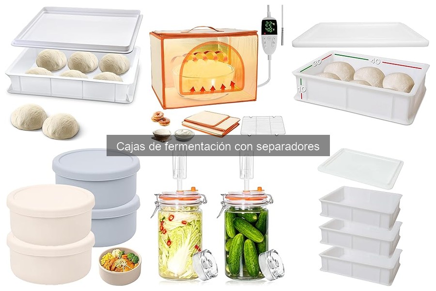 Diferencias entre cajas de fermentación con y sin separadores