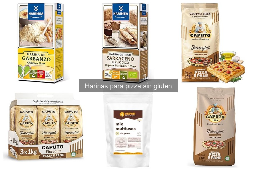 Diferencias entre harina para pizza sin gluten y otras harinas