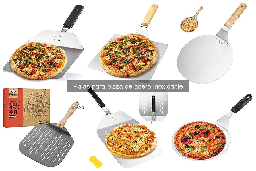 Diferencias entre palas para pizza de acero inoxidable y madera