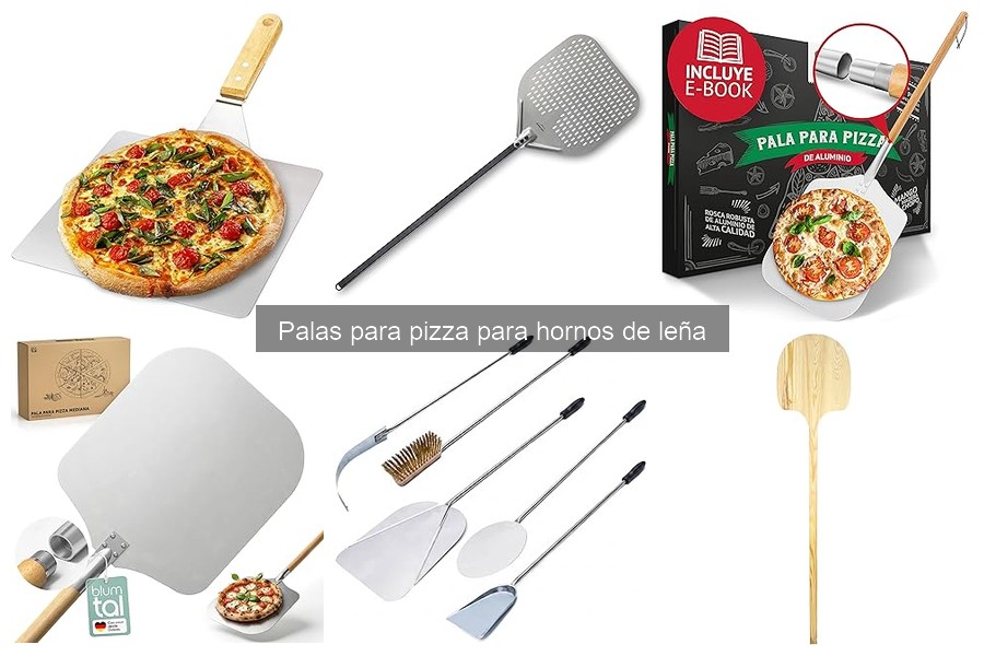 Diferencias entre palas y espátulas para pizza