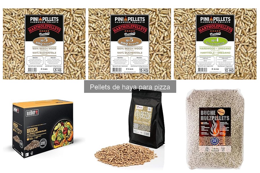 Diferencias entre pellets de haya y otros pellets para pizza