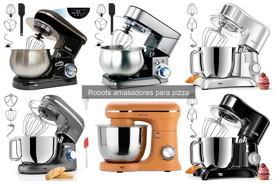 Diferencias entre robots amasadores para pizza y otros