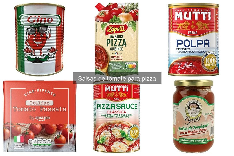Diferencias entre salsa de tomate y pasta para pizza