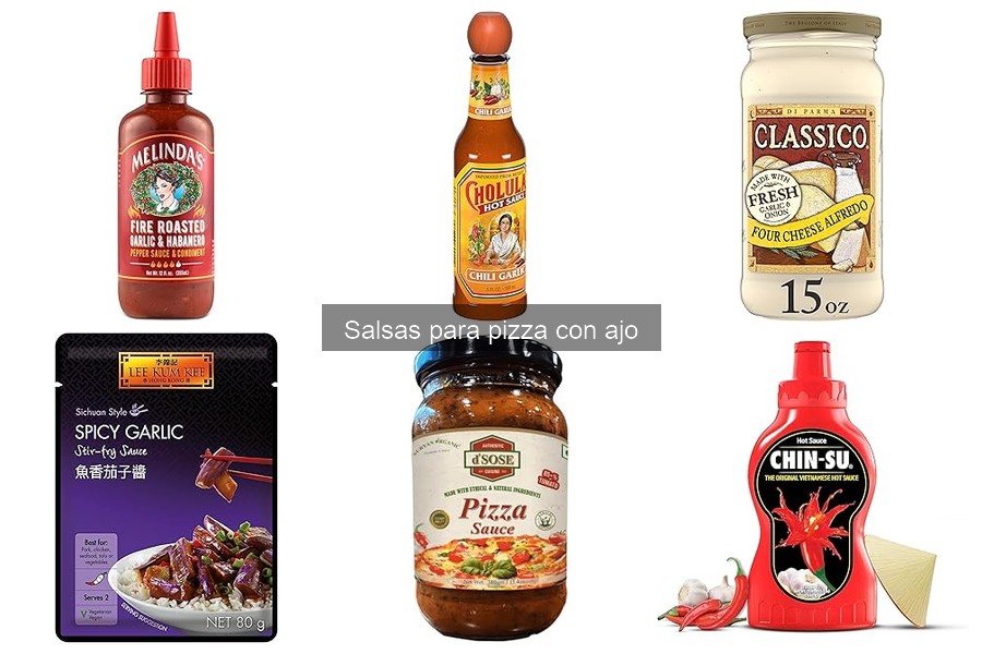 Diferencias entre salsas de pizza con ajo y sin ajo