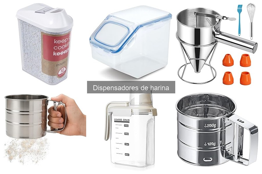 Dispensadores de harina baratos: ¿Dónde comprarlos?