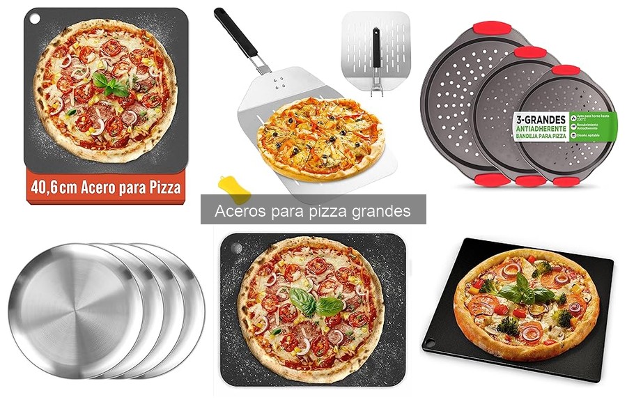 Dónde comprar aceros para pizza grandes en línea: guía 2023