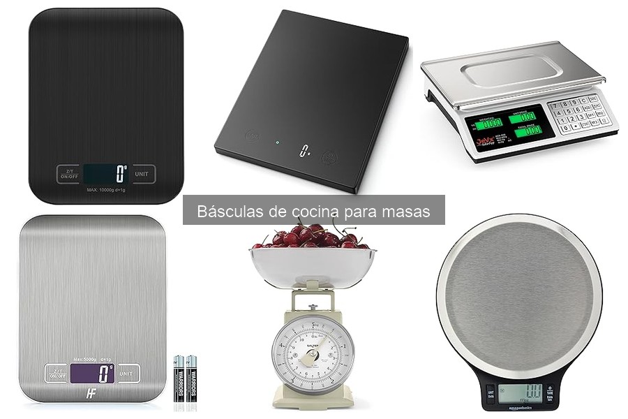 Dónde comprar básculas de cocina para masas fáciles y rápidas