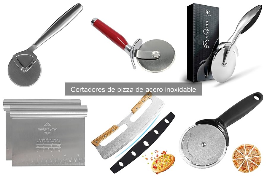 Dónde comprar cortadores de pizza de acero inoxidable