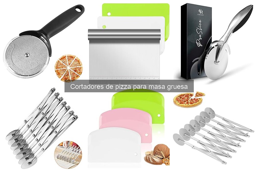 Dónde comprar cortadores de pizza para masa gruesa al mejor precio