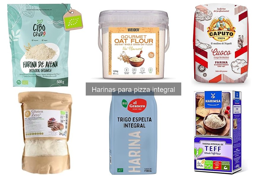 Dónde comprar harina integral para pizza: mejores opciones