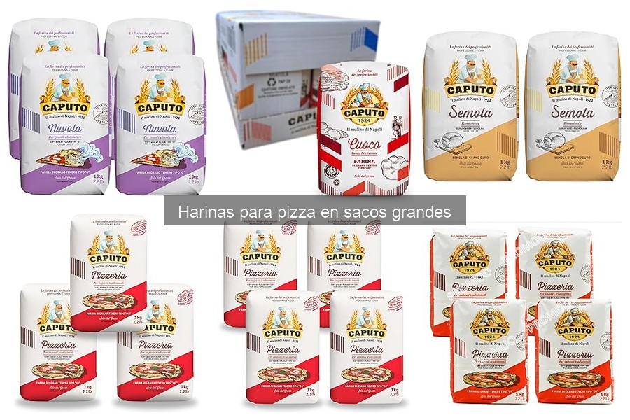 Dónde comprar harina para pizza a granel online y localmente