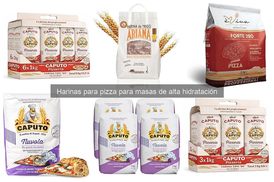 Dónde comprar harinas de alta hidratación para pizza