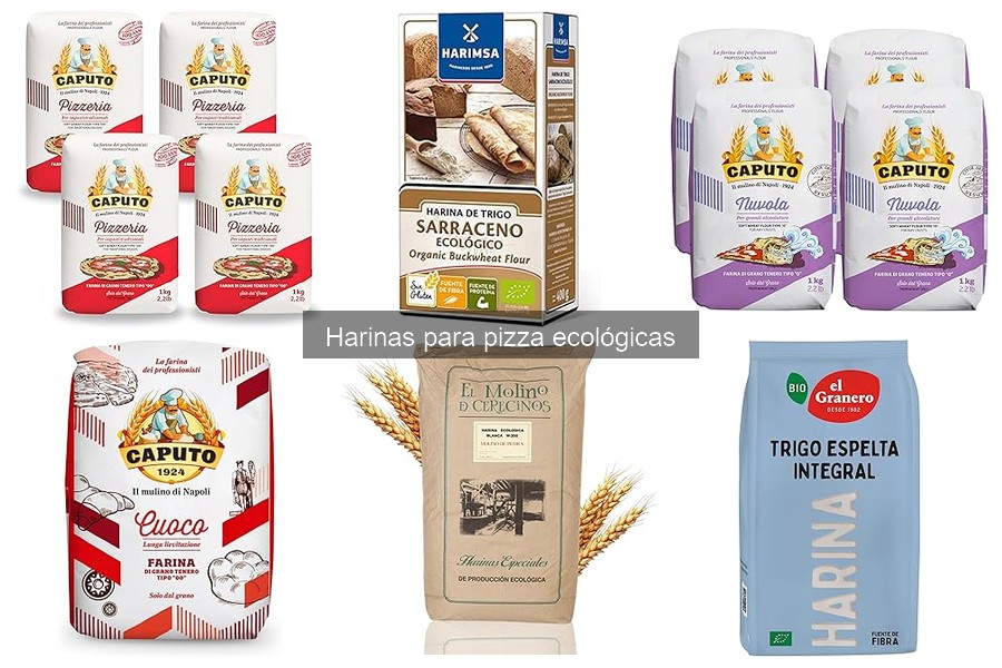 Dónde comprar harinas ecológicas para pizza: mejores opciones
