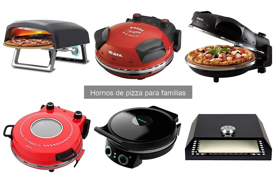 Dónde comprar hornos de pizza para familias al mejor precio
