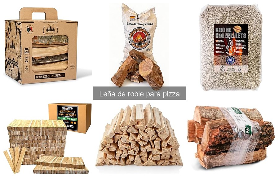 Dónde comprar leña de roble para pizza: opciones y precios